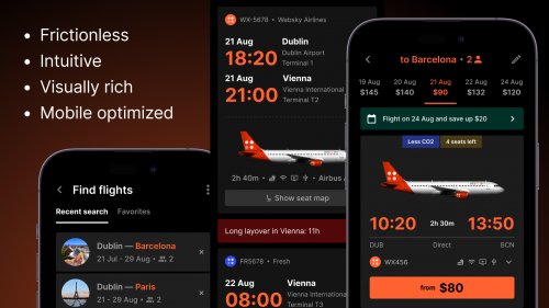 Paximizer eRetail Platform | Booking and Check-in App