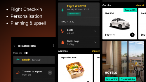 Paximizer eRetail Platform | Booking and Check-in App